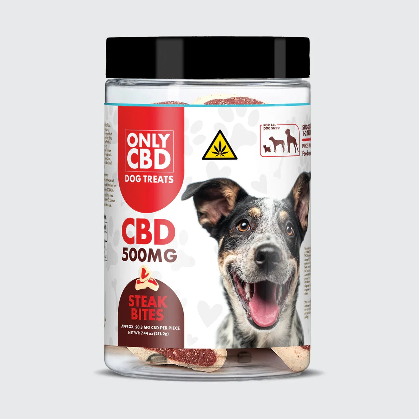 OnlyCBD CBD Dog Treats - 500MG AFG Coastal Hemp Co
