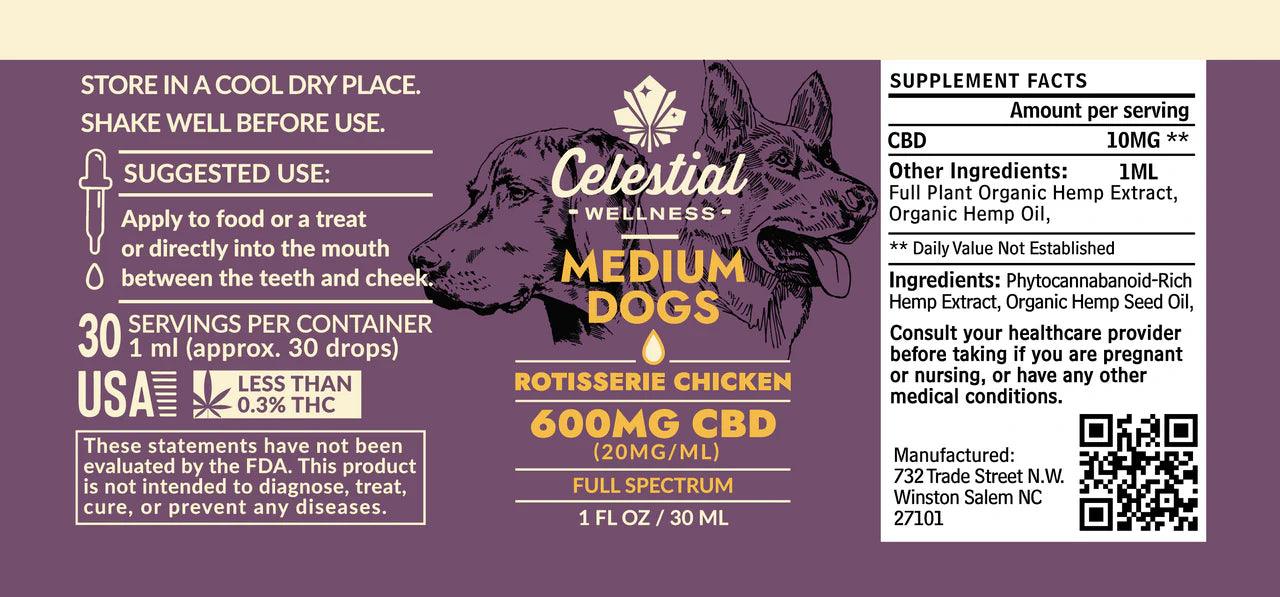 Celestial Wellness Pet Tincture Full-Spectrum CBD - SourceCBDOil
