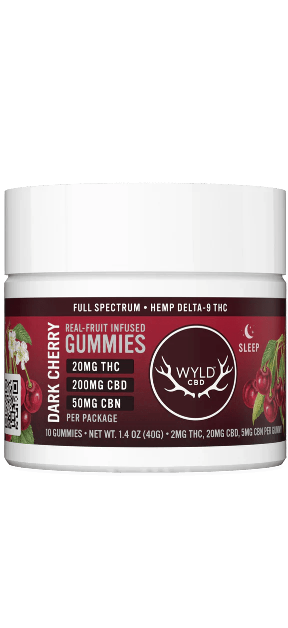 WYLD Full Spectrum CBD SLEEP Gummies - SourceCBDOil