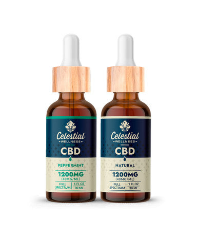 Celestial Wellness CBD Oil Full-Spectrum | Organic