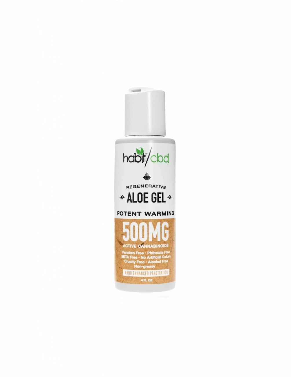 Habit Regenerative Aloe Gel Warming 500mg Habit Coastal Hemp Co