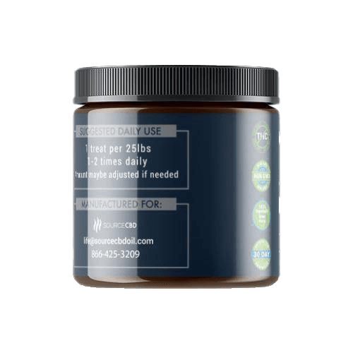 Organic CBD Dog Treats - 2 mg Beef Flavor THC Free - SourceCBDOil