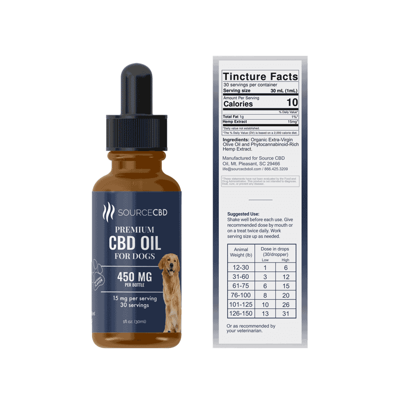 CBD Oil for Dogs Natural Flavor | CoastalCBD.Co