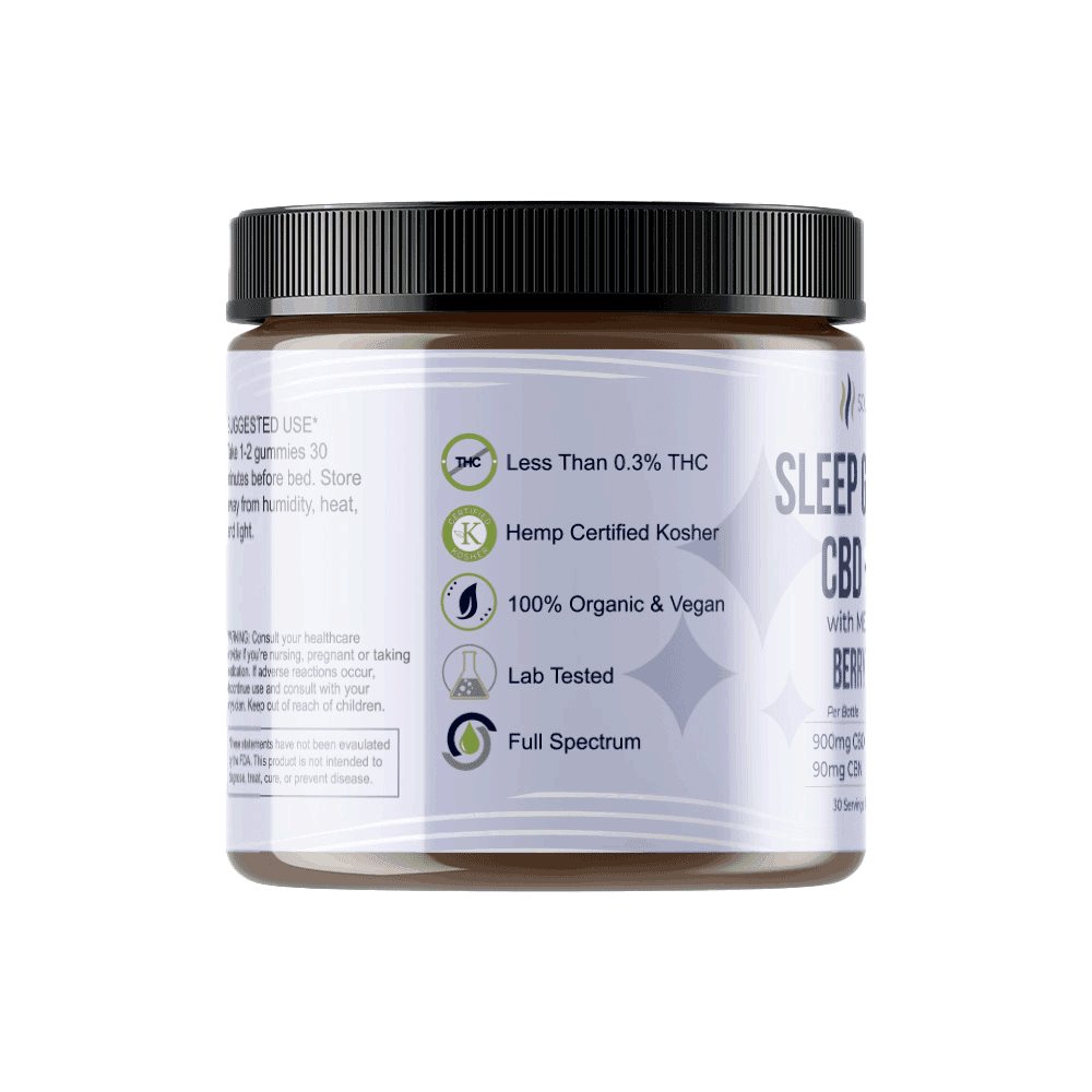 CBD Gummies for Sleep + CBN & Melatonin Full Spectrum - SourceCBDOil